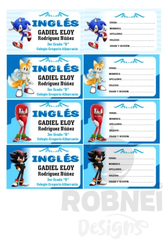 Sonic Etiqueta